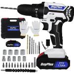 21V Cordless Drill Driver with 29 Accessories