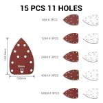 DEKOPRO 180W Electric Mouse Detail Sander