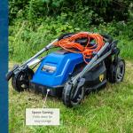 Hyundai 15" Electric Lawnmower with Mulching Feature