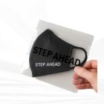 5 Pack Black Triple Layer Cotton Face Masks