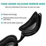 TOPLUS Anti-Fog Swim Goggles with UV Protection