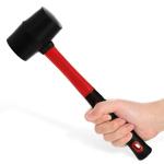 Peohud 3 Pack Rubber Mallet Hammer Set
