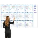 Extra Large Undated Wall Calendar - Dry Erase Planner