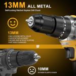 SundpeyPRO 21V Cordless Hammer Drill Set