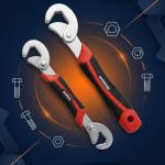 BeeSavvy 2-Piece Adjustable Wrench Set