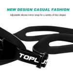 TOPLUS Anti-Fog Swim Goggles with UV Protection