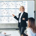 Extra Large Undated Wall Calendar - Dry Erase Planner