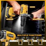 SundpeyPRO 21V Cordless Hammer Drill Set