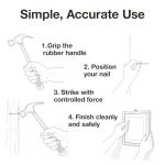 Amtech 8oz Straight Claw Framing Hammer
