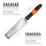 Japanese Hand Saw with Non-Slip Handle for Woodworking