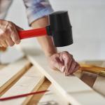 Peohud 3 Pack Rubber Mallet Hammer Set