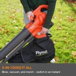 Flymo 18V EasiBlowVac Cordless Leaf Blower Vacuum