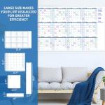 Extra Large Undated Wall Calendar - Dry Erase Planner