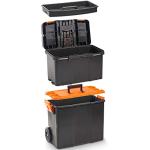 VonHaus Rolling Tool Box with Stackable Storage