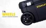 STANLEY Rolling Toolbox with Organizers and Tray