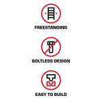 5-Tier Heavy-Duty Garage Shelving Unit