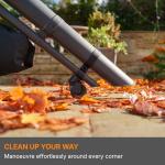 Flymo 18V EasiBlowVac Cordless Leaf Blower Vacuum