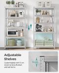 SONGMICS Heavy-Duty 5-Tier Steel Shelving Units