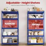 Heavy Duty 5-Tier Garage Storage Shelves