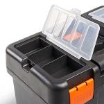 VonHaus Rolling Tool Box with Stackable Storage