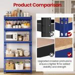 Heavy Duty 5-Tier Garage Storage Shelves