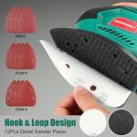 HYCHIKA 200W Electric Detail Sander with Dust Collector