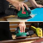 HYCHIKA 200W Electric Detail Sander with Dust Collector