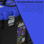 Rolling Tool Box Kit with Handle and Wheels