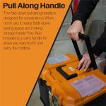 Mobile Rolling Tool Box Kit - 2-Tier Storage Solution