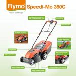 Flymo Speedi-Mo 360C Electric Lawn Mower, 1500W