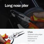 4-Piece Plier Set for DIY Repairs
