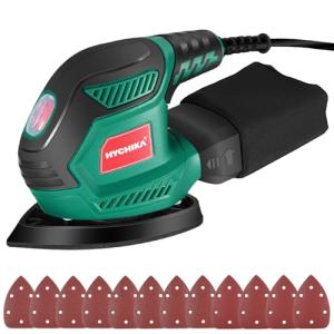 HYCHIKA 200W Electric Detail Sander with Dust Collector