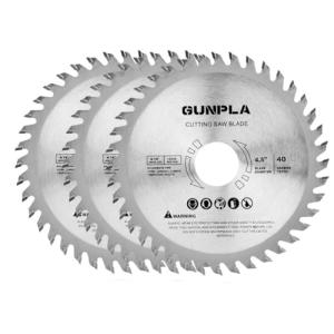 3-Pack 115mm TCT Circular Saw Blades for Wood