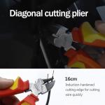 4-Piece Plier Set for DIY Repairs
