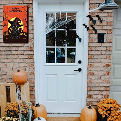 Vintage Black Cat Apothecary Wall Art Sign