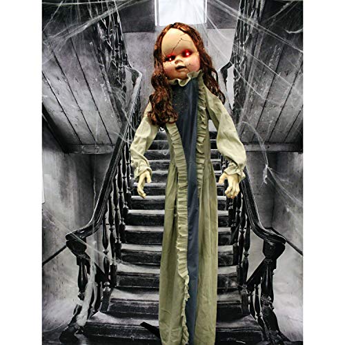 5-Ft. Animatronic Zombie with Flashing Eyes