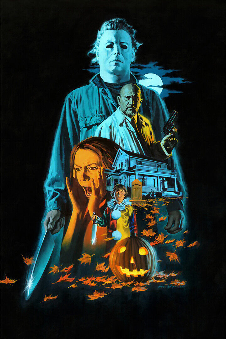 Michael Myers Halloween Movie Silk Print Poster 20x30