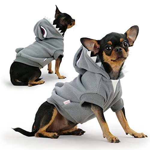 Shark Costume for Small Dogs - Cozy Sweatshirt