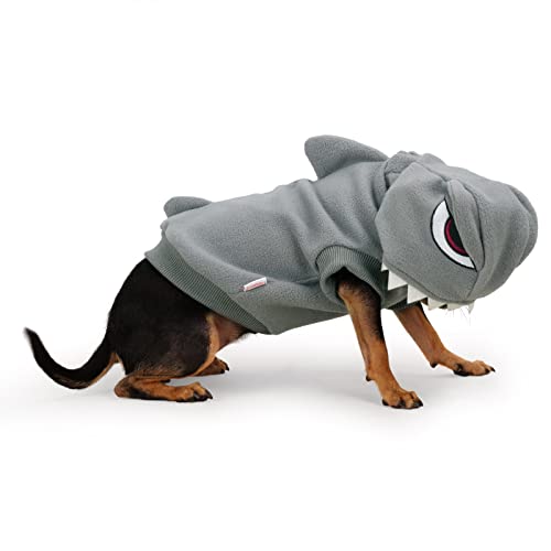Shark Costume for Small Dogs - Cozy Sweatshirt