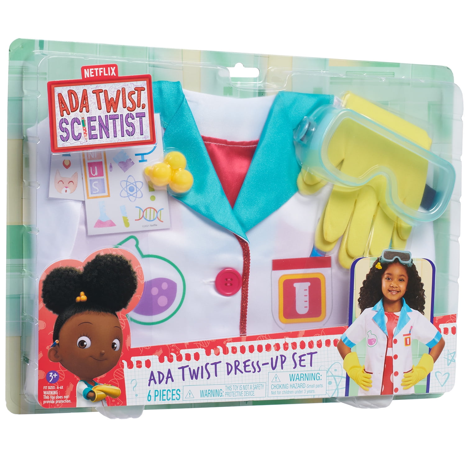 Ada Twist Scientist Dress-Up Set for Kids