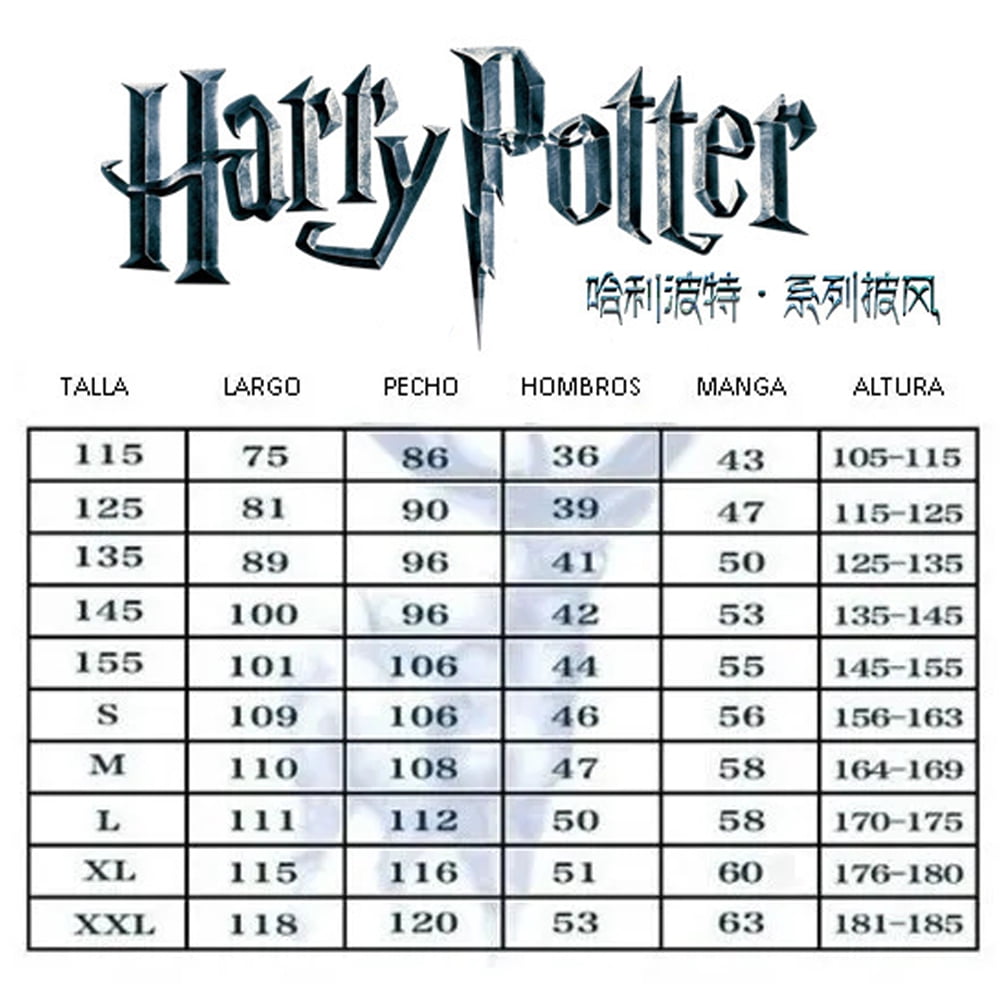 Harry Potter Costume Set for Kids and Adults