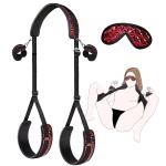 Adjustable BDSM Bondage Restraint Kit with Blindfold