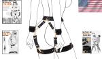 6-Piece BDSM Set: Leather Restraints for Couples
