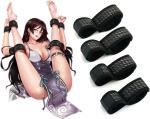Soft Leather BDSM Kit with Comfortable Restraints