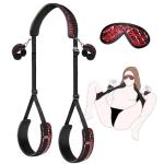 Adjustable BDSM Bondage Restraint Kit with Blindfold