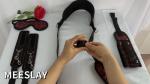 Adjustable BDSM Bondage Restraint Kit with Blindfold