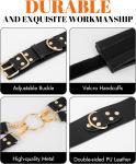 6-Piece BDSM Set: Leather Restraints for Couples