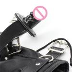 Sensory Deprivation Hood Harness with Gag