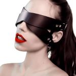 Adjustable Soft Leather BDSM Blindfold for Couples