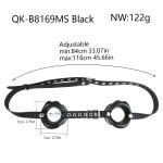 Wearable Leather Nipple Clamp Bondage Bra